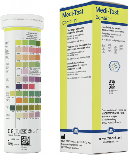 Urine test strips, Medi‑Test Combi 11