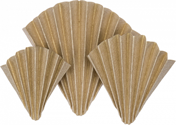 Folded filter papers, MN 620, Technical, Medium (20 s), Embossed