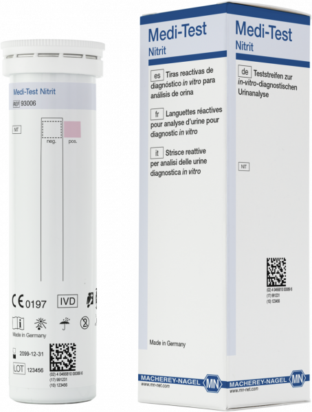 Urine test strips, Medi-Test Nitrite