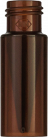 Screw neck vial, N 9, 11.6x32.0 mm, 0.3 mL, inner cone, PP amber