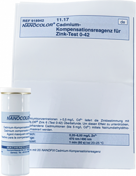 Cadmium compensation reagent