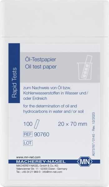 Qualitative Oil test paper