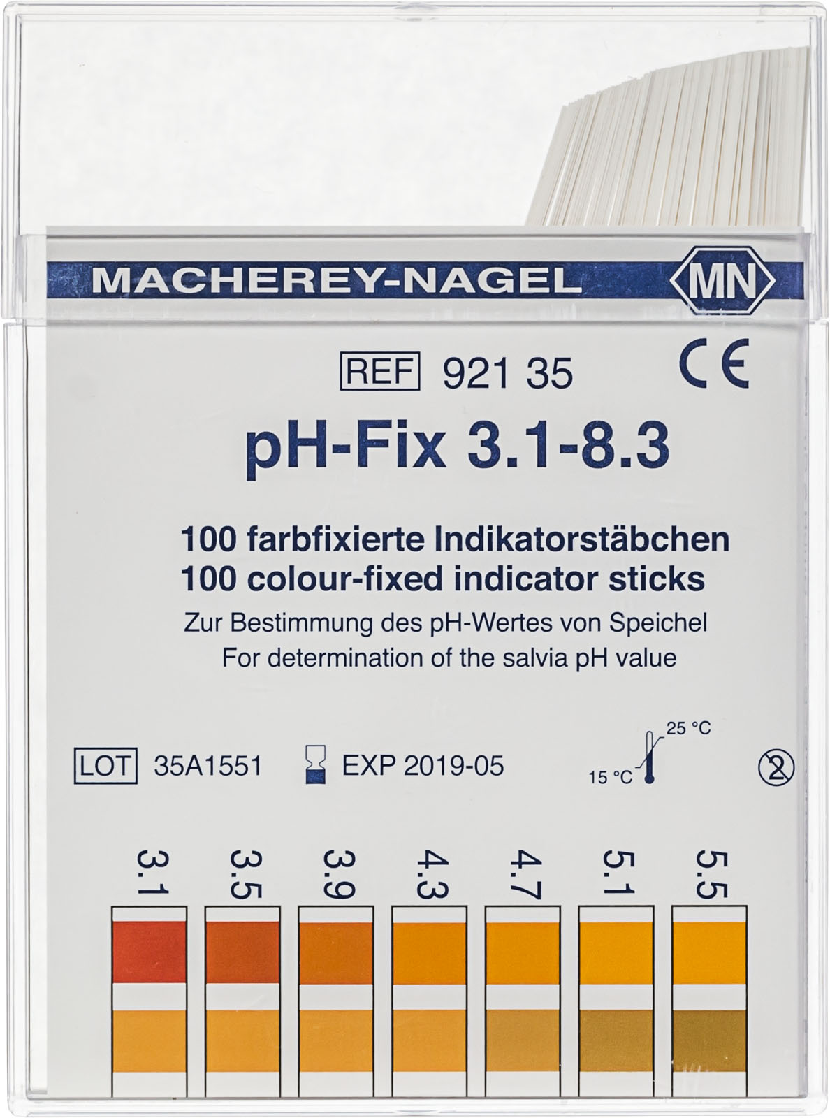 Ph Test Strips Ph Fix 4 0 7 0 Fixed Indicator Mn Macherey Nagel