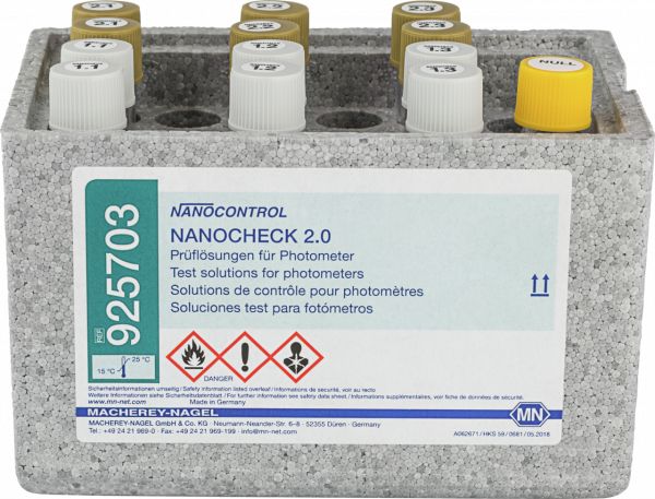 NANOCONTROL NANOCHECK 2.0 check solutions for photometer