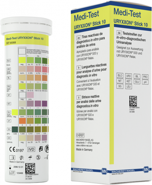 Urine test strips, Medi-Test URYXXON Stick 10