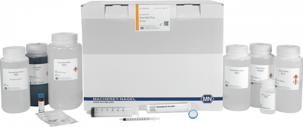 NucleoBond Xtra Midi Plus kit for transfection-grade plasmid DNA