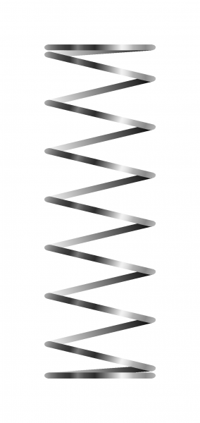 Support spring for 702968+702968.1 (Micro-insert N 8|N 11), 4.5x15.5 mm, opt.
