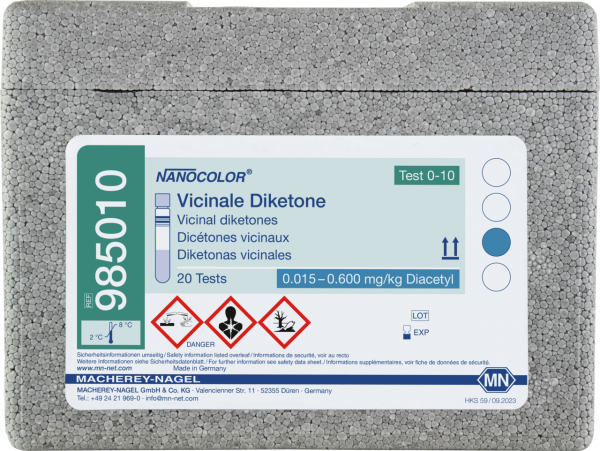 Tube test NANOCOLOR Vicinal diketones