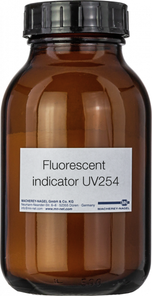 Fluorescent indicators for TLC, UV254, green fluorescence