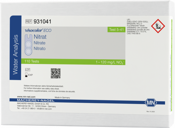 Colorimetric test kit VISOCOLOR ECO Nitrate