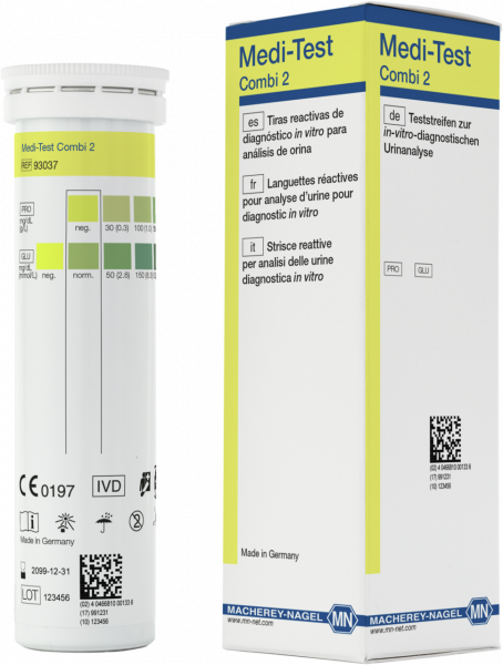 Urine test strips, Medi‑Test Combi 2