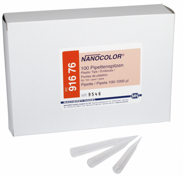 NANOCOLOR Plastic pipette tips, 100–1000 µL