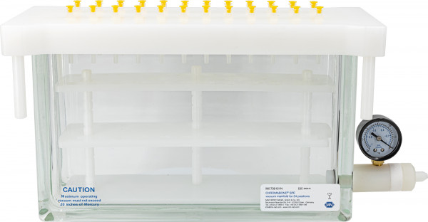 CHROMABOND SPE vacuum manifold for 24 positions, complete