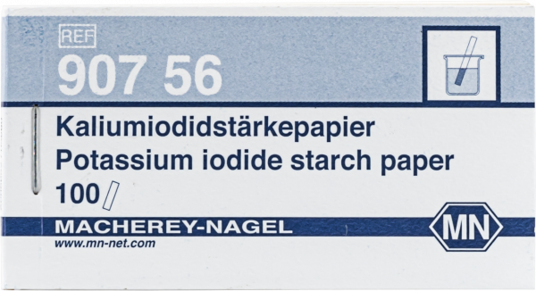 Qualitative potassium iodide starch paper MN 816 N, booklet