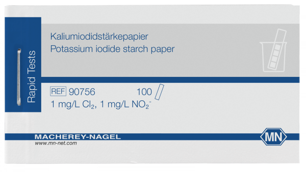 Qualitative potassium iodide starch paper MN 816 N, booklet