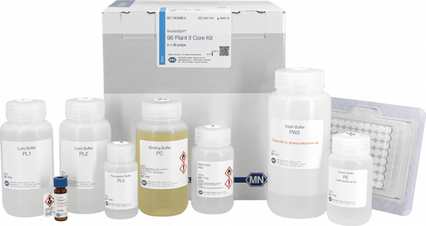 NucleoSpin 96 Plant Core Kit, 96-well kit for DNA from plants