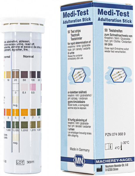 Urine test strips, Medi‑Test Adulteration Stick