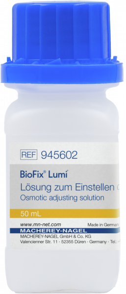 Osmotic pressure adjustment solution for BioFix Lumi