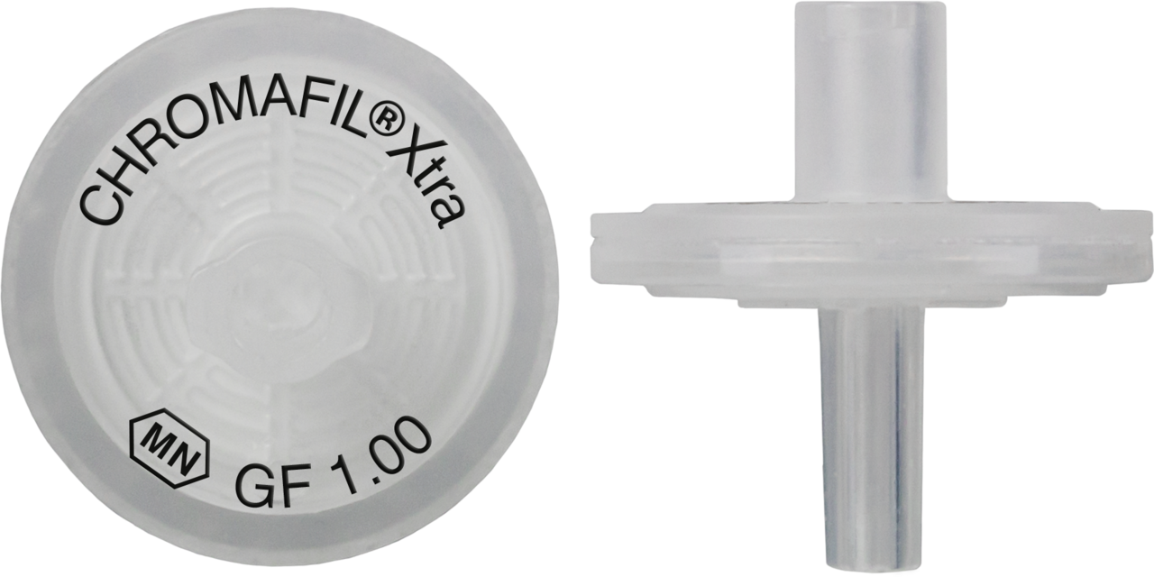 Syringe filter, labeled, CHROMAFIL Xtra GF, 1 m