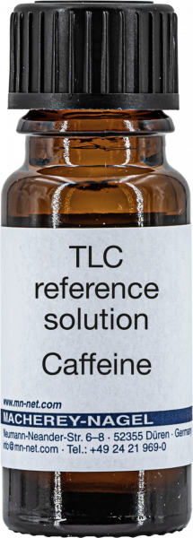 TLC reference solution, caffeine