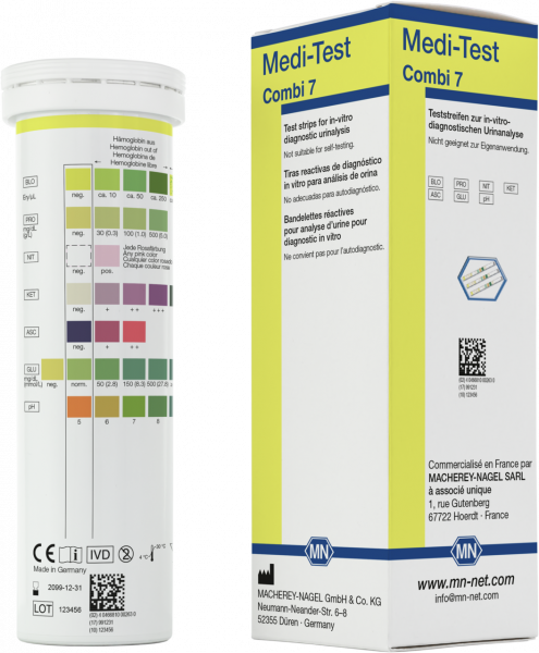 Urine test strips, Medi‑Test Combi 7