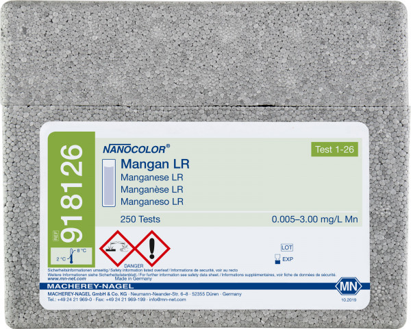 Standard test NANOCOLOR Manganese LR