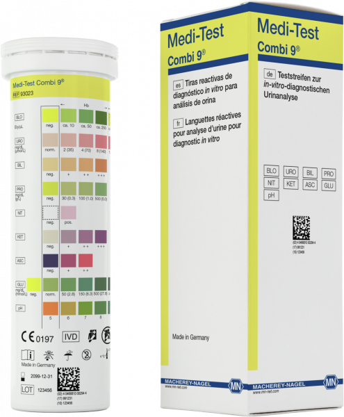 Urine test strips, Medi‑Test Combi 9