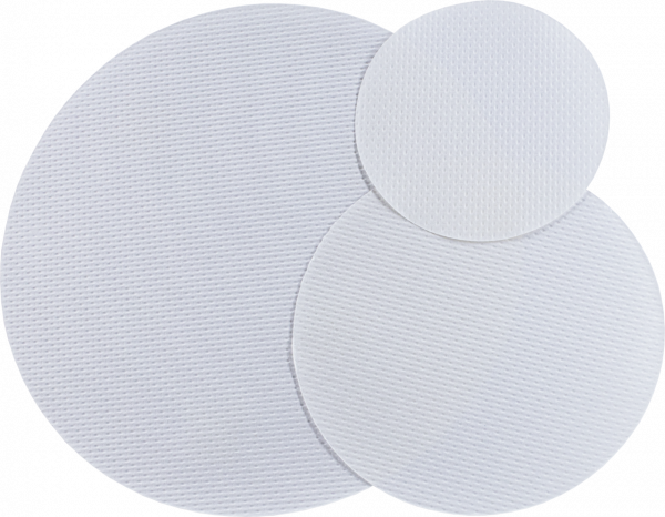 Filter paper circles, MN 612, Technical, Fast (10 s), Embossed