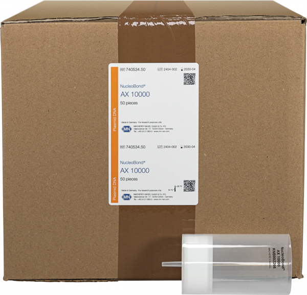 NucleoBond AX 10000, Giga columns for transfection-grade plasmid DNA