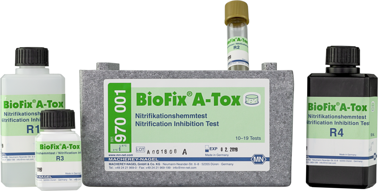 Nitrification inhibition test BioFix A-Tox, MACHEREY-NAGEL, MN ...