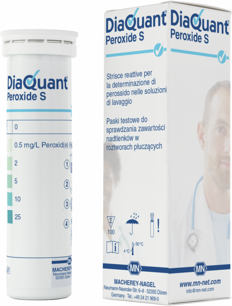 Semi-quantitative test strips DiaQuant Peroxide S