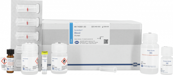 NucleoSpin Blood, Mini kit for DNA from blood