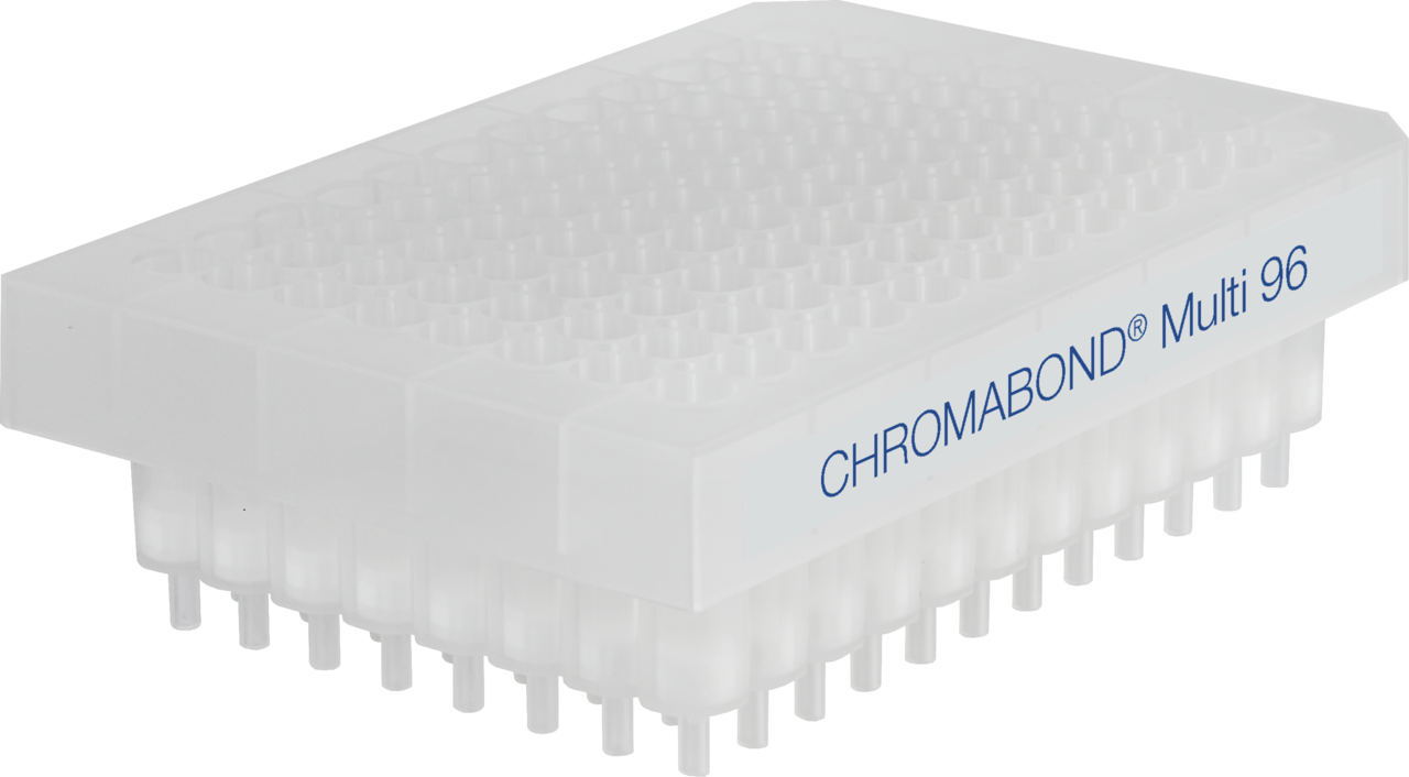 SPE MULTI 96-well plate CHROMABOND HR-XC, 96x 25 mg, 85 µm