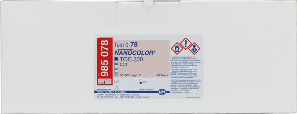 Tube test NANOCOLOR TOC 300
