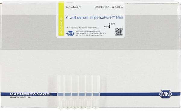 6-well sample strips for IsoPure Mini