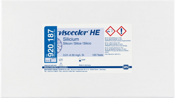 Colorimetric test kit VISOCOLOR HE Silicon, refill pack