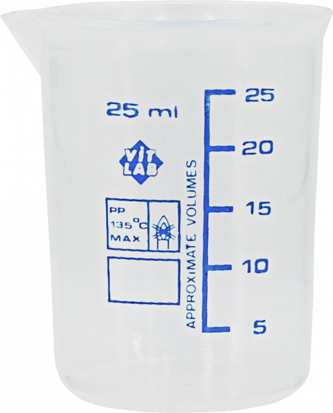 Sample beaker 25 mL