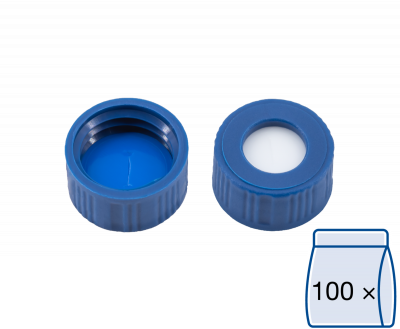 Pre-sealed vial-closure combination N 9–MACHEREY-NAGEL