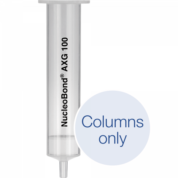 NucleoBond AXG 100, Midi columns for high integrity DNA