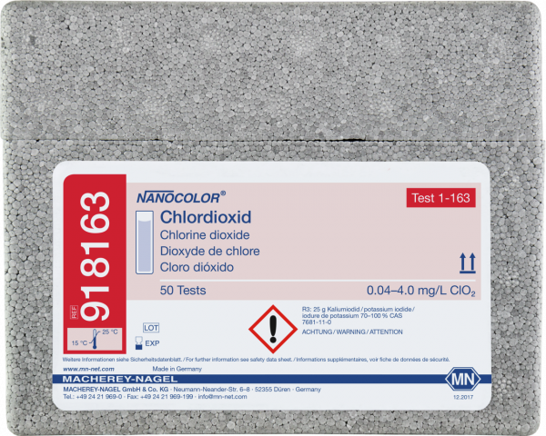 Standard test NANOCOLOR Chlorine dioxide