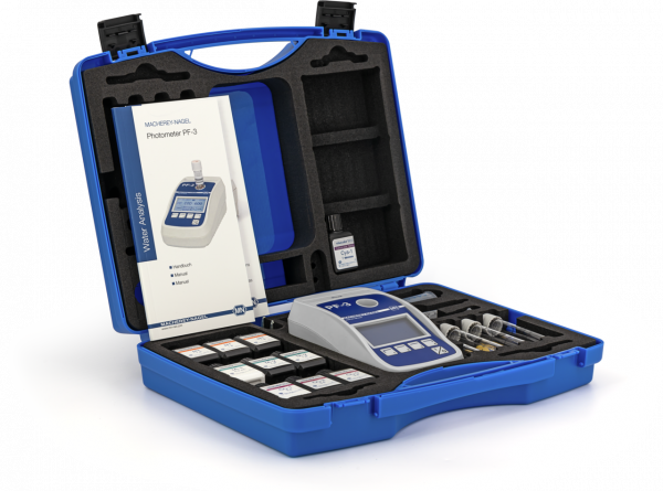Reagent case with PF‑3 Pool with reagents(Cl₂ solid)