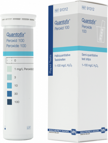 Semi-quantitative test strips QUANTOFIX Peroxide 100