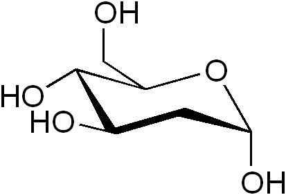 Chemical structure of 2-Deoxy-D-glucose