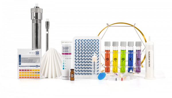 VA HPLC guard column (analytical), NUCLEOGEL SAX, 8 µm, 5x3 mm