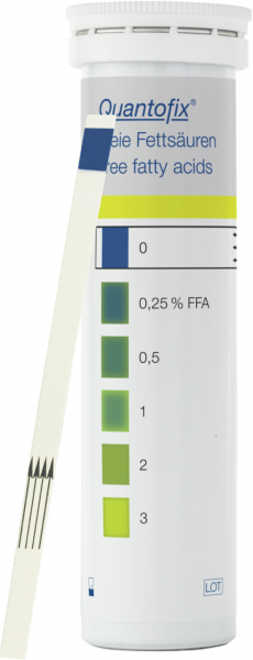 Semi-quantitative test strips QUANTOFIX Free fatty acids