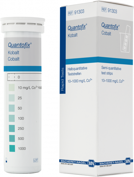 Semi-quantitative test strips QUANTOFIX Cobalt
