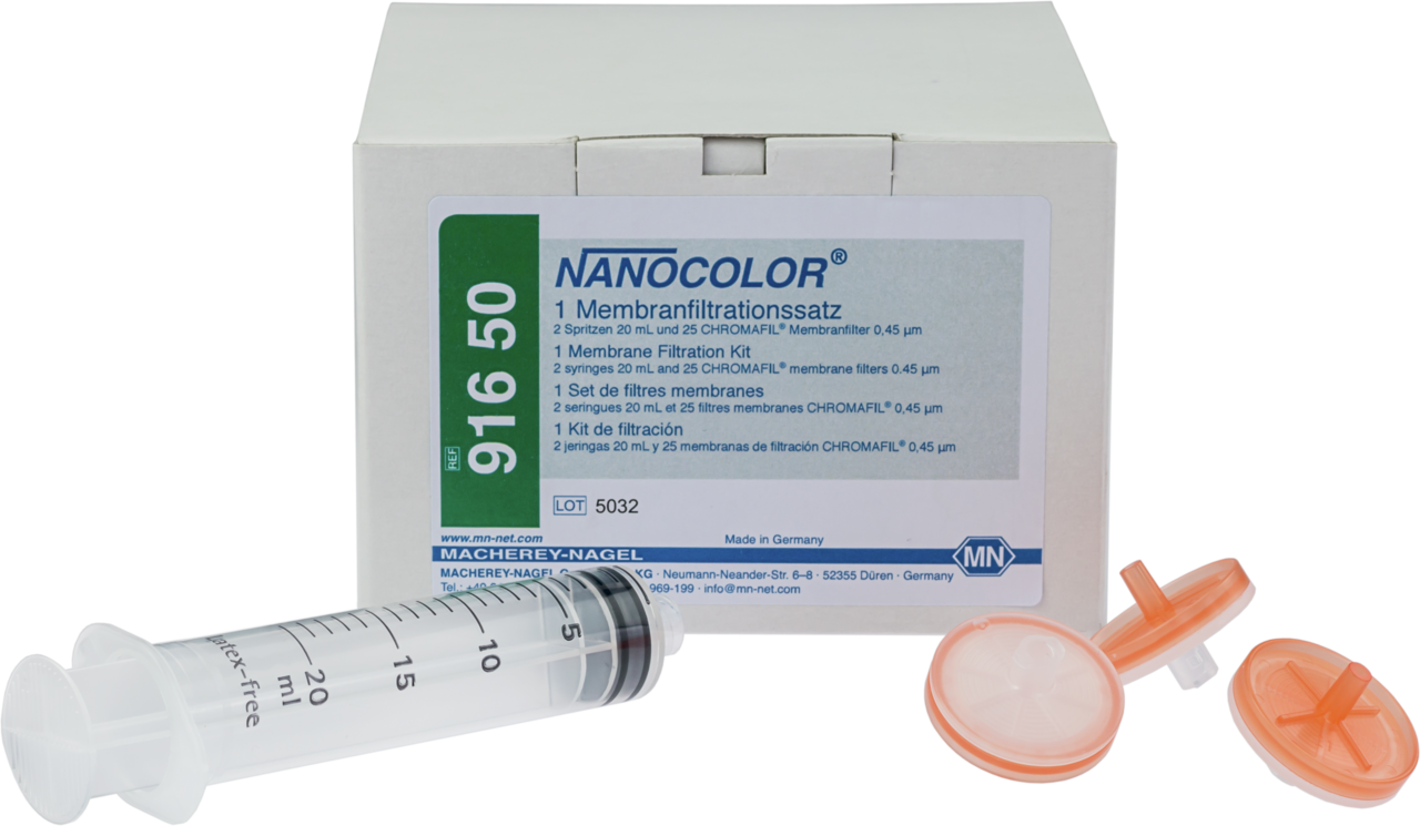 NANOCOLOR Membrane filtration kit 0.45 µm, MACHEREYNAGEL, MN