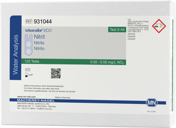 Colorimetric test kit VISOCOLOR ECO Nitrite