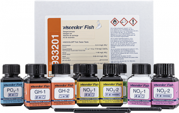 VISOCOLOR Fish reagent case, refill pack