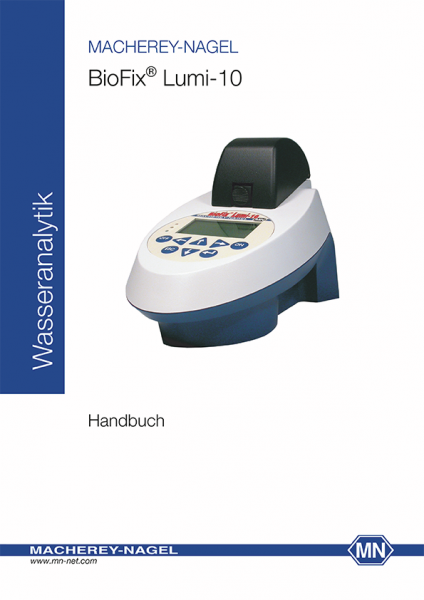 Manual for BioFix Lumi 10, German